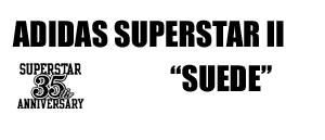Adidas Superstar II Suede