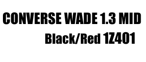 Converse Wade 1.3 Black/Red 1Z401