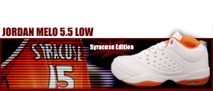 Air Jordan Melo 5.5 Low "Syracuse Edition" 101