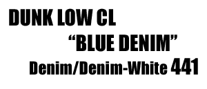 Dunk Low CL Denim 441