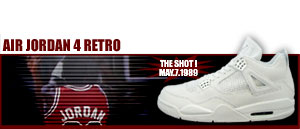 Air Jordan 4 Retro 102 Pure$