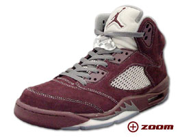 Air Jordan 5 Retro LS Deep burgandy 602 