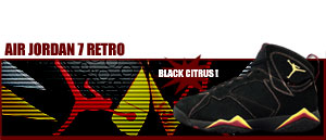 Air Jordan 7 Black Citrus 081 
