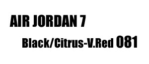 Air Jordan 7 Black Citrus 081 