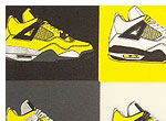Air Jordan 4 Retro L-STYLE Lightning Tee