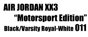 Air Jordan XX3 " Motorsport Edition " 011