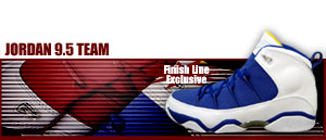 Jordan 9.5 Team "Finish Line Exciusive" nine-point-five 102