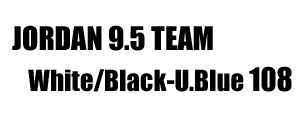 Jordan 9.5 Team nine-point-five 108