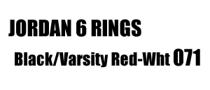 Jordan 6 Rings 322992-071