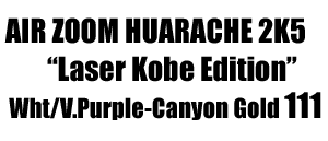 Zoom Huarache 2k5 Los Laser 111