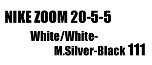 Zoom 20-5-5 White/Black 111