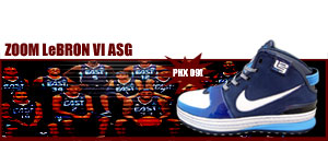 Zoom LeBron VI Asg "Phoenix��09Allstar Game" 411