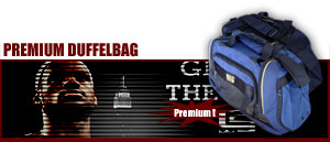 LeBron James "Premium Duffel Bag" Navy