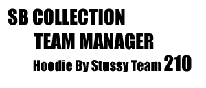 Team Manager "STUSSY"