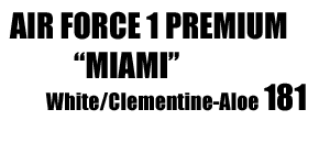 Air Force 1 Premium MIAMI 